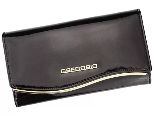 Gregorio ZLF-106 barna női bőr pénztárca 19 x 10 x 3.5 cm