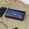 Gregorio ZLF-106 navy női bőr pénztárca 19 x 10 x 3.5 cm