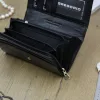 Gregorio ZLF-106 fekete női bőr pénztárca 19 x 10 x 3.5 cm