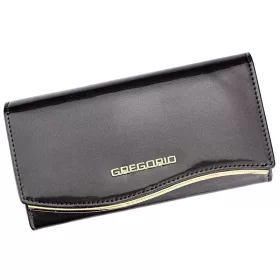   Gregorio ZLF-100 szürke női bőr pénztárca 18.5 x 9.5 x 3.5 cm
