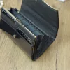 Gregorio ZLF-100 szürke női bőr pénztárca 18.5 x 9.5 x 3.5 cm