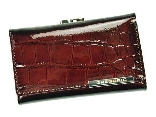 Gregorio BC-108 bordó női bőr pénztárca 14.5 x 8.7 x 3 cm