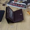 Gregorio BC-108 bordó női bőr pénztárca 14.5 x 8.7 x 3 cm