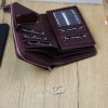 Gregorio BC-116 bordó női bőr pénztárca 9.5 x 17 x 3.3 cm
