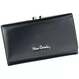   Pierre Cardin 01 LINE 108 fekete női bőr pénztárca 14.5 x 8.5 x 3 cm 