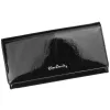 Pierre Cardin 02 LEAF 102 fekete női bőr pénztárca 18,5 x 10 cm