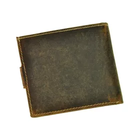   Wild RM-01L-BAW-6498 BUFFALO barna férfi bőr pénztárca 12 x 10 x 2.5 cm