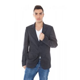 Calvin Klein férfi szürke csíkos zakó 50