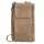 Hide & stitches paint rock drapp valódi bőr telefontáska, crossbody 19 x 11,5 cm