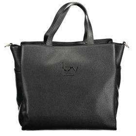   Byblos női fekete válltáska, shopper táska 33 x 33 x 14 cm