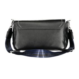  Byblos női fekete válltáska, oldaltáska 28 x 15 x 10 cm