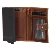 20415 005 Hide and Stitches safety wallet konyak