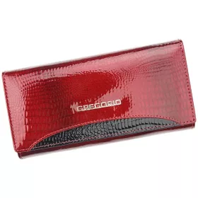 Gregorio GP-106 piros női bőr pénztárca 19 x 10 x 3.5 cm