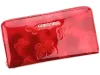 Gregorio BT-119 piros női bőr pénztárca 19,5 × 10 cm