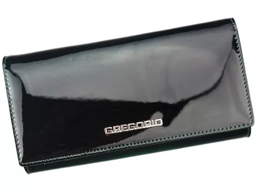 Gregorio SH-100 zöld női bőr pénztárca 18.5 x 10 x 3.5 cm
