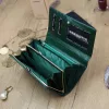 Gregorio SH-100 zöld női bőr pénztárca 18.5 x 10 x 3.5 cm