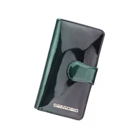   Gregorio SH-116 zöld női bőr pénztárca 9.5 x 17 x 3.3 cm