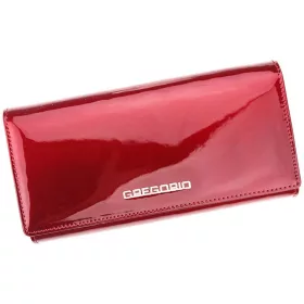   Gregorio SH-114 piros női bőr pénztárca 17.5 x 9.5 x 3.3 cm