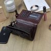 Gregorio FS-114 bordó női bőr pénztárca 17.3 x 9.8 x 3.5 cm