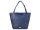 Patrizia 318-018 sötétkék női bőr válltáska, shopper 45 x 36 x 13 cm 