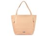 Patrizia 318-018 púderszínű női bőr válltáska, shopper 45 x 36 x 13 cm 