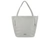 Patrizia 318-018 szürke női bőr válltáska, shopper 45 x 36 x 13 cm 