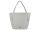 Patrizia 318-018 szürke női bőr válltáska, shopper 45 x 36 x 13 cm 
