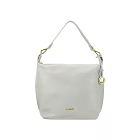  Pierre Cardin FRZ 1598 szürke női bőr kézitáska, válltáska 40 x 31 x 14 cm