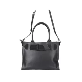 Innue V8562 fekete női bőr válltáska 33 x 25 x 14 cm