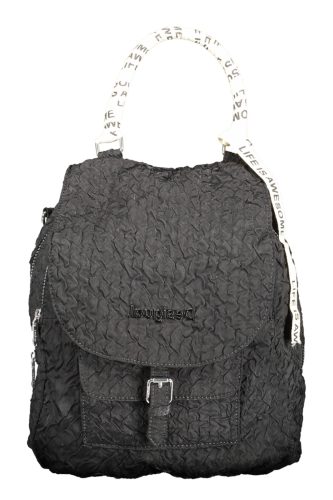 Desigual fekete női hátizsák 26 x 39 x 13 cm 