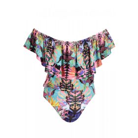 Desigual női mintás, ejtett vállú body