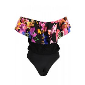 Desigual női mintás, ejtett vállú body