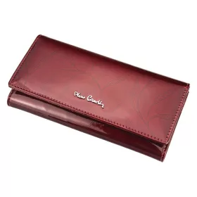   Pierre Cardin 02 LEAF 100 zöld női bőr pénztárca 18,5 x 10 cm
