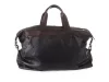 Spikes and Sparrow 24486 fekete bőr utazótáska 50 x 40 x 20 cm