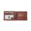 Giorgio Carelli férfi konyak bőr pénztárca RFID, 12 x 9 cm