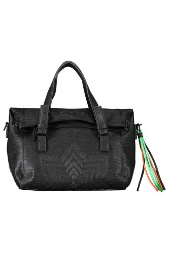 Desigual fekete női kézitáska, válltáska 30 x 28 x 12 cm 