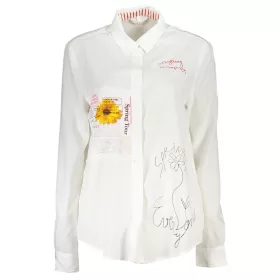 DESIGUAL HOSSZÚ UJJÚ NŐI FEHÉR ING 2XL