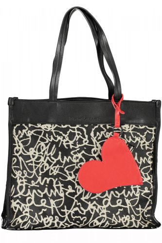Desigual fekete női válltáska 33 x 33 x 14 cm 