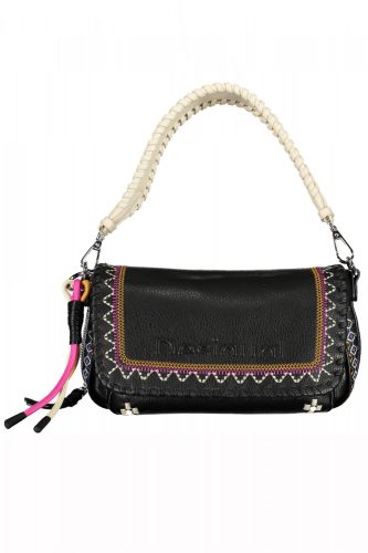 Desigual fekete női kézitáska, válltáska 24 x 12 x 6 cm