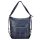 Patrizia 19-001 sötétkék női bőr válltáska 33 x 34 x 16 cm 