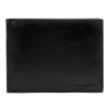 Loren N992-BLK BreakVT fekete férfi bőr pénztárca 13 x 9.5 x 2.5 cm