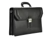 Pierre Cardin 1205 RM02 barna férfi bőr aktatáska 40 x 29 x 9 cm