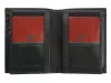 Pierre Cardin CB TILAK26 331 RFID fekete-piros férfi bőr pénztárca 10 x 13 cm