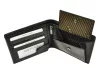 Rovicky PC-103-BAR RFID fekete férfi bőr pénztárca 12 x 9 x 2.5 cm