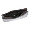Milano Design SF-1812-2 fekete női rostbőr pénztárca 21.5 x 12 x 3 cm