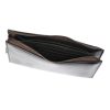 Milano Design SF-1812-2 fekete női rostbőr pénztárca 21.5 x 12 x 3 cm