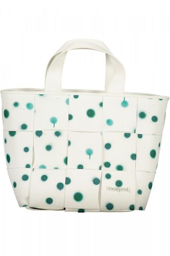Desigual fehér női válltáska, oldaltáska 40 x 27 x 20 cm