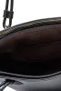 Pierre Cardin fekete rostbőr női kézitáska, válltáska 36 x 29 x 14 cm