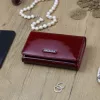 Gregorio PT-101 bordó női bőr pénztárca 15.5 x 9.5 x 3.5 cm