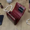 Gregorio PT-101 bordó női bőr pénztárca 15.5 x 9.5 x 3.5 cm